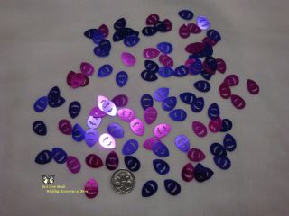 Wedding Table Scatters Foil Confetti Easter Egg Pk/Purp Mix
