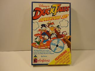   Duck Tales Adventure Set, Colorforms, Uncle Scrooge McDuck, Launchpad
