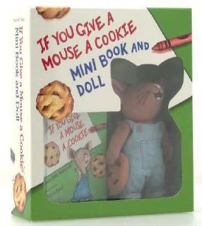 If You Give a Mouse a Cookie Mini Book and Doll by Laura Joffe 