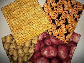 Microwave Potato Potatoe Bags French Fry Corn 100% Cotton
