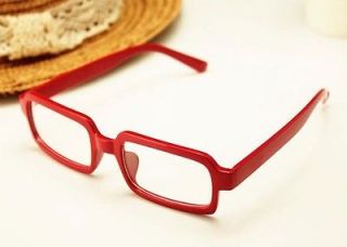   small square love fashion Cool Clear Lens frame Nerd glasses free ship