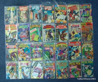 LOT OF 28 DC Bronze Age Comic Books in GREAT SHAPE Pre Owned Sealed 