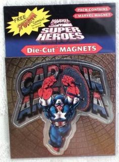 Marvel Comics CAPTAIN AMERICA Die Cut Magnet from 1996