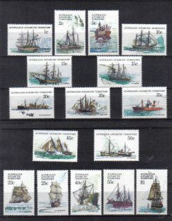 AUSTRALIAN ANTARCTIC TERRIROTY 1957 61 LOT MINT HINGED AND USED TWO 