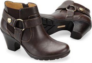 Softspots Womens Carmina Dark Brown Ankle Boot 1700100
