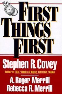   by A. Roger Merrill and Stephen R. Covey 1994, Hardcover