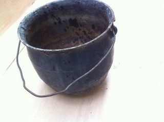 Cast Iron Kettle Pot Cauldron Marks 8 H