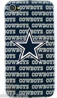 Dallas Cowboys NFL iPhone 4 4S Case Snap On Cover Faceplate Protector