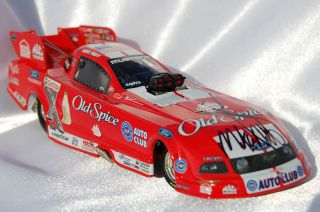 MIKE NEFF 2008 OLD SPICE AUTOGRAPHED BY JOHN FORCE & MIKE NEFF