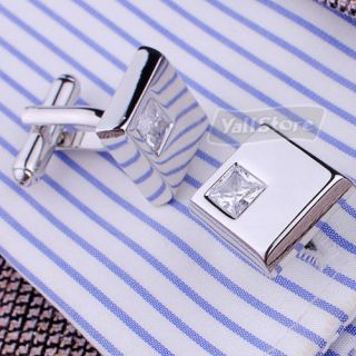   Contracted French Shirt Cufflinks Men`s Wedding Party Gift Cuff Links