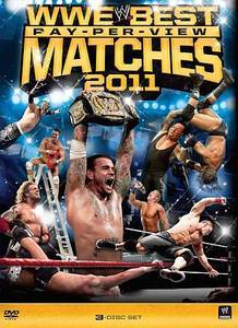 WWE The Best Pay Per View Matches of 2011 DVD, 2011, 3 Disc Set