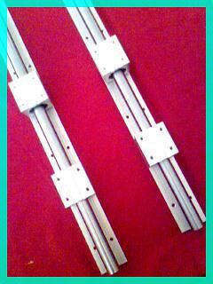 linear bearing rail SBR16 350mm 2 rails +4 blocks for CNC