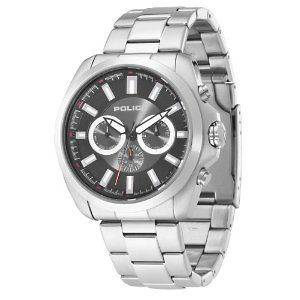 Police 12880JS 04M Mens Sovereign X All Silver Watch