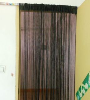   Door Window Panel Room Divider Hanging String Curtain Strip Tasse