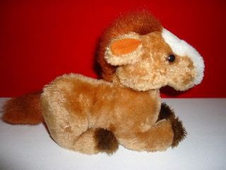 From 1980 by R. Dakin & Co Horse 10 Brown Vintage Plush Stuffed 