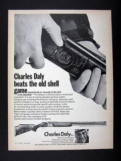 Charles Daly Diamond Grade Trap Shotgun Selexor Shell Ejection 1970 