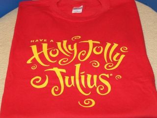 ORANGE JULIUS Have A Holly Jolly Holiday Shirt XXL New
