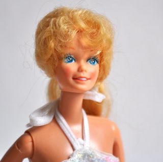 Vintage Barbie Doll Dressed First Happy Birthday Barbie 80s