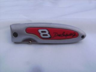 Dale Earnhardt Jr. #8 Stainless Steel Collectible Lock Blade Knife