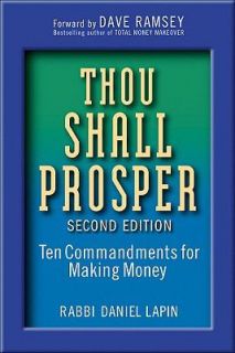   for Making Money by Rabbi Daniel Lapin 2009, Hardcover
