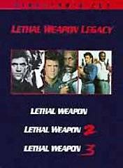 Lethal Weapon 3 Pack DVD, 2000, 3 Disc Set