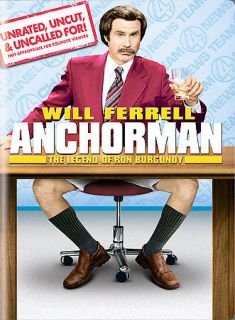 Anchorman The Legend of Ron Burgundy (DVD, 2004, Extended Edition 