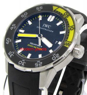 IWC Aquatimer Automatic 2000 Mens Wristwatch IW356802 