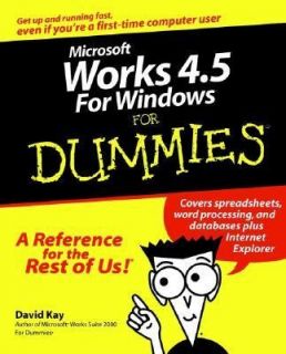   for Windows for Dummies by David C. Kay 1998, Paperback
