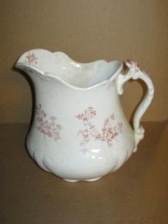 Antique Wash Stand Pitcher T R Boote Engadine England