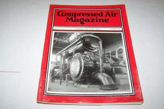 NOV 1934 COMPRESSED AIR industrial magazine GAS COMPRESSOR
