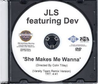 JLS FT DEV SHE MAKES ME WANNA VARSITY TEAM REMIX MUSIC VIDEO, 1TRK 