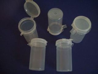   Pcs Sterile Plastic Bead Seed Vial Test Sample Storage Containers 4 oz