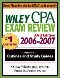 Exam Review, Volume 1 Outlines and Study Guides by Patrick R. Delaney 