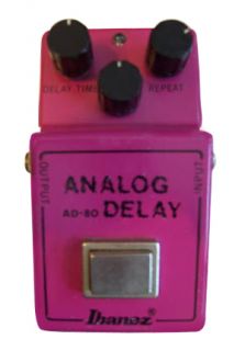 Ibanez AD80 Delay Guitar Effect Pedal