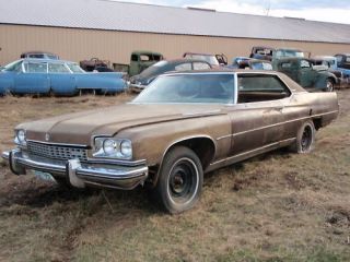 1973 Buick limited tow package demo derby car