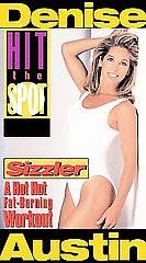 Denise Austin   Hit the Spot Gold Series The Sizzler VHS, 2000