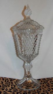 vintage NEW`IN`BOX home interior diamont point chalice beautiful 15 