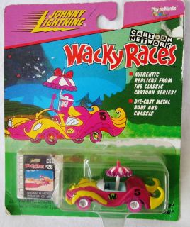   Lightning Cartoon Wacky Races Penelope Pitstop diecast cars 164  NIP