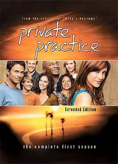 Private Practice   The Complete First Season DVD, 2008, 3 Disc Set 