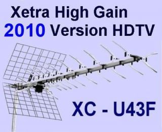 High Quality & Gain Outdoor UHF DTV DVB T DTT Antenna