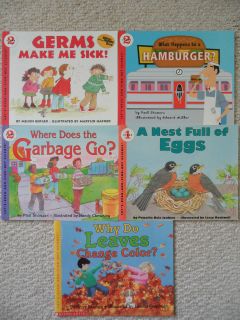   OUT SCIENCE LOT~Germs Sick~Nest Eggs~Garbage~L​eaves~Hamburge​r