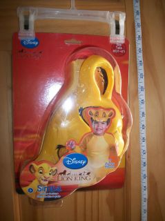   Lion King Costume 3T 4T Simba DISGUISE Toddler Party Outfit NIP 2 Pc