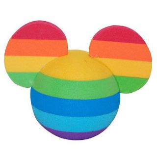 Disney Car Antenna Topper   Rainbow Mickey