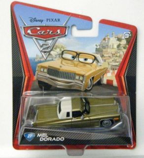 Disney CARS 2 MEL DORADO UK SELLER IN HAND VERY HARD TO FIND