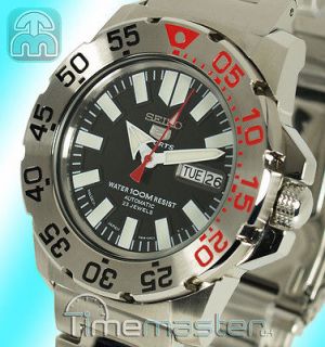 LATEST SEIKO 5 SPORTS MENS AUTO BABY MONSTER DIVERS 100M WATER RESIST 