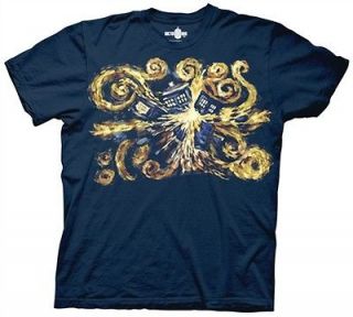 Doctor Who Van Gogh The Pandorica Opens Adult T Shirt