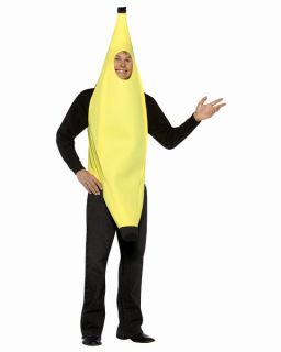 Mens Lightweight Banana Halloween Costume