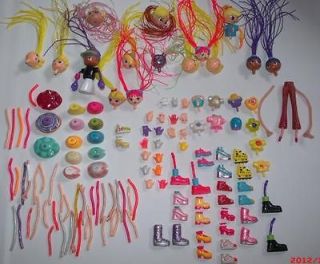 Betty Spaghetti Huge doll lot accessories 133 pieces heads arms legs 