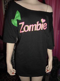 DIY goth punk rock Zombie mini dress top tunic