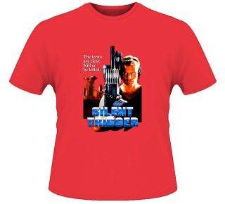 Silent Trigger Sniper Dolph Lundgren Cult Movie T Shirt